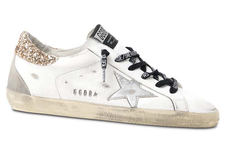 Order (W) Golden Goose Super-Star 'Blanco Desgastado Low-Top' GWF00102.F001460.10593