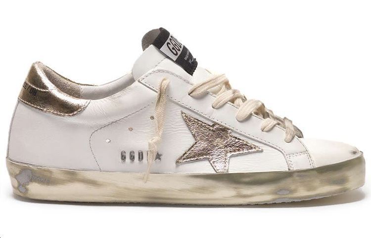 Order (W) Golden Goose Super-Star 'Kulit Putih Distressed' GCOWS590.E37