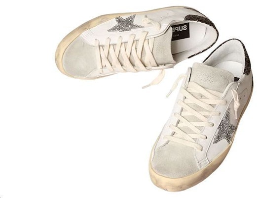 (W) Golden Goose Super-Star 'Bintang Putih Distressed' GWF00102.F003971.11353 Lookbook (W) Golden Goose Super-Star 'Bintang Putih Distressed' GWF00102.F003971.11353