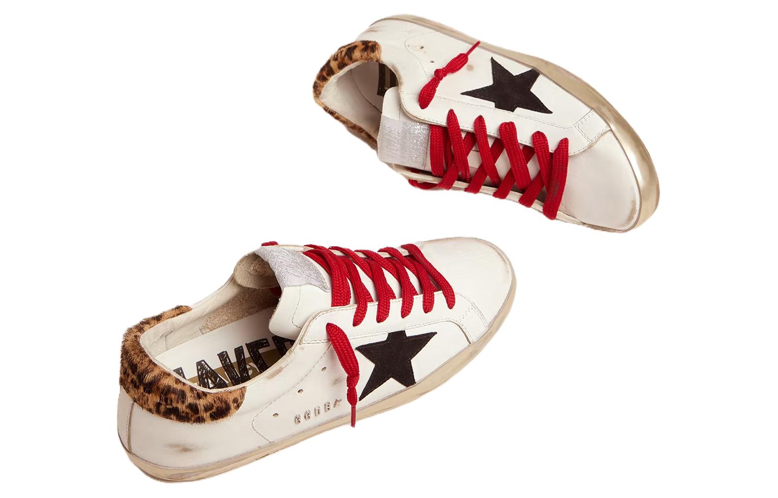 (W) Golden Goose Super-Star 'Distressed White Red' 圖 3