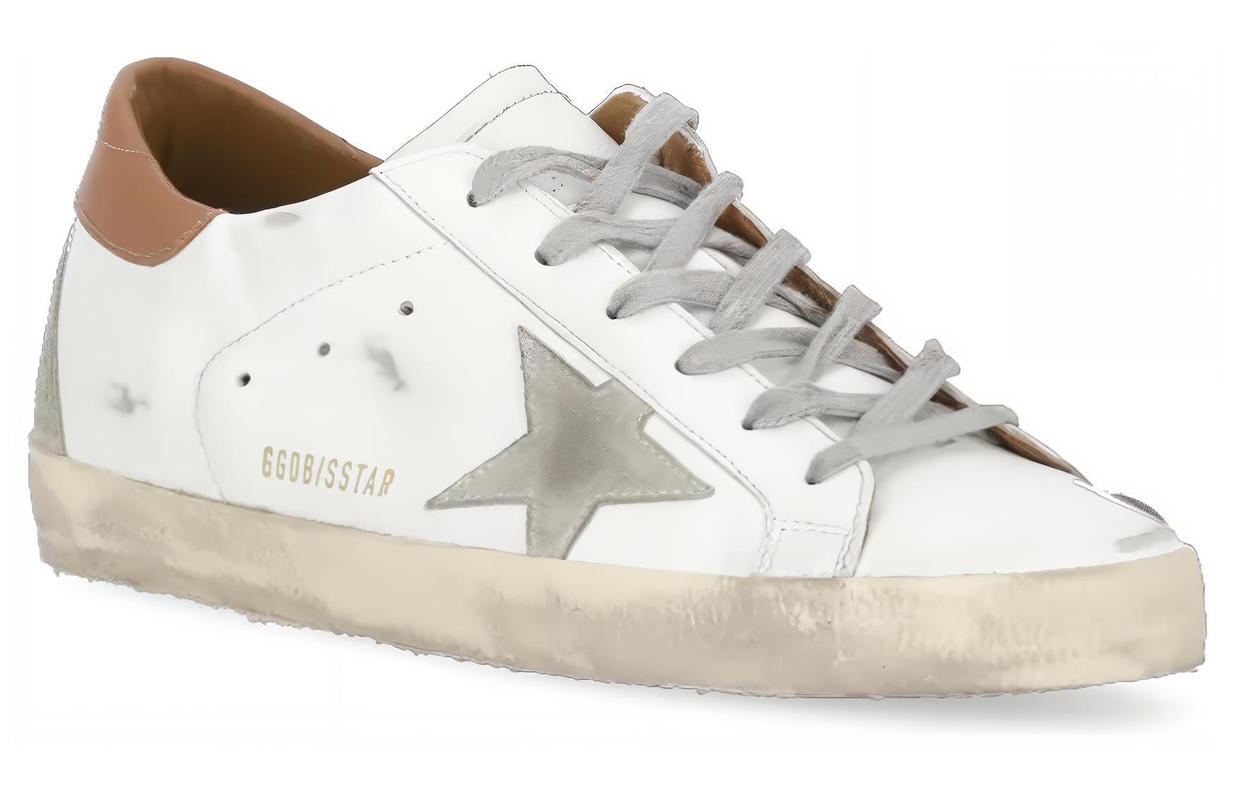 Lookbook (W) Golden Goose Super-Star 'Blanco Marrón Envejecido' GWF00102.F001344.10566
