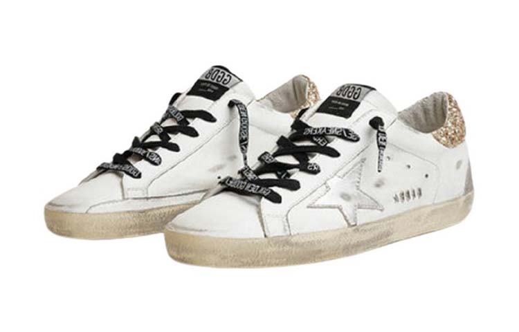 Lookbook (W) Golden Goose Super-Star 'Blanco Desgastado Low-Top' GWF00102.F001460.10593