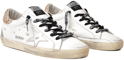 金鵝Super-Star 做舊款 耐磨防滑 低幫休閒板鞋 女款 白 Shop 金鵝Super-Star 做舊款 耐磨防滑 低幫休閒板鞋 女款 白