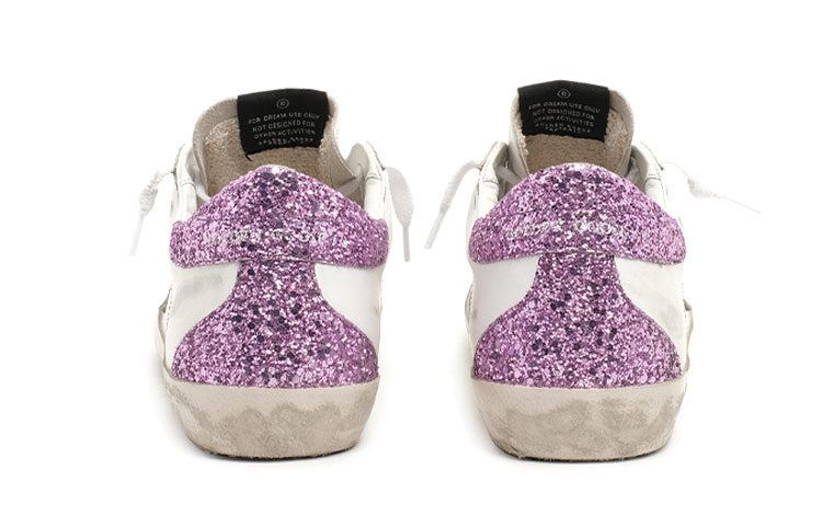 (W) Golden Goose Super-Star 'Distressed White Purple' 圖 5