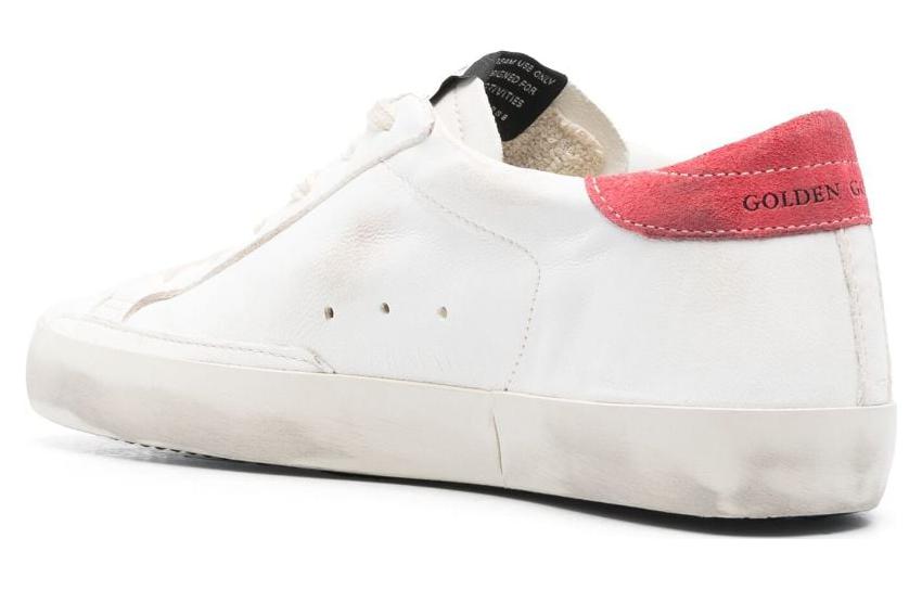 (W) Golden Goose Super-Star 'Distressed White Red' 圖 5