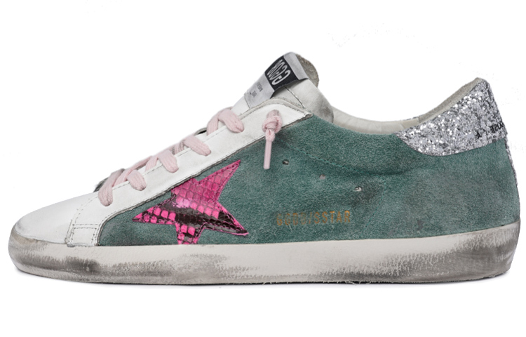 (W) Golden Goose Super-Star 'Green'