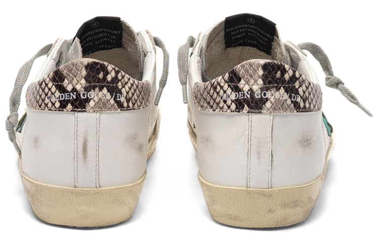 (W) Golden Goose Super-Star 'Green Leopard Star White Snake Tail' 圖 3