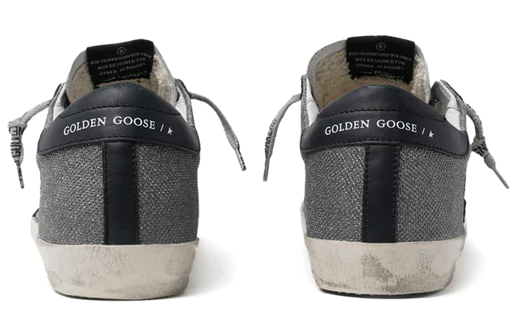 (W) Golden Goose Super-Star 'Grey Black Star Distressed' 圖 4