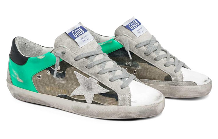 (W) Golden Goose Super-Star 'Grey Green' 圖 3