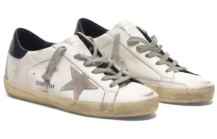 (W) Golden Goose Super-Star 'Grey Star Blue Heel' 圖 2
