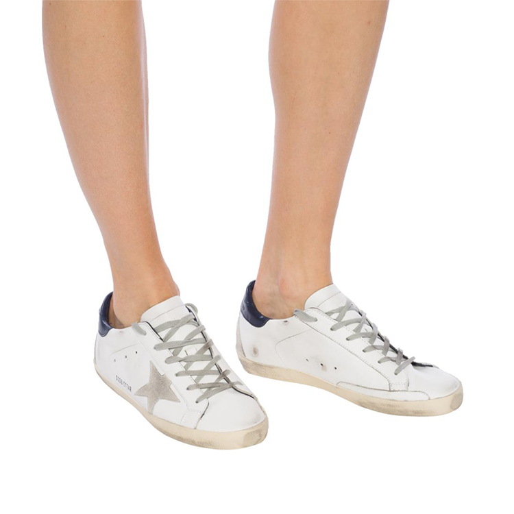 (W) Golden Goose Super-Star 'Grey Star Blue Heel' 圖 4