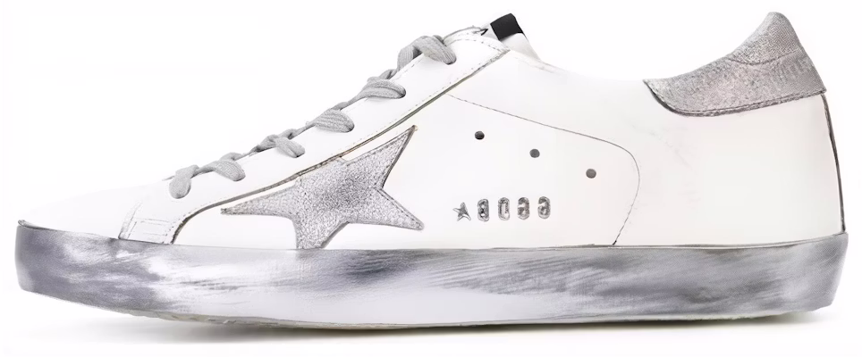 (W) 골든구스 슈퍼스타 '그레이 실버 스타 테일' 빈티지 스니커즈 GCOWS590.E36 Buy (W) 골든구스 슈퍼스타 '그레이 실버 스타 테일' 빈티지 스니커즈 GCOWS590.E36