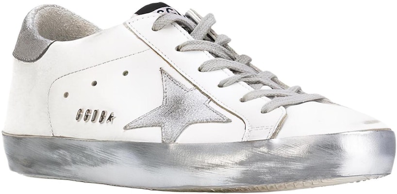 (W) 골든구스 슈퍼스타 '그레이 실버 스타 테일' 빈티지 스니커즈 GCOWS590.E36 Order (W) 골든구스 슈퍼스타 '그레이 실버 스타 테일' 빈티지 스니커즈 GCOWS590.E36