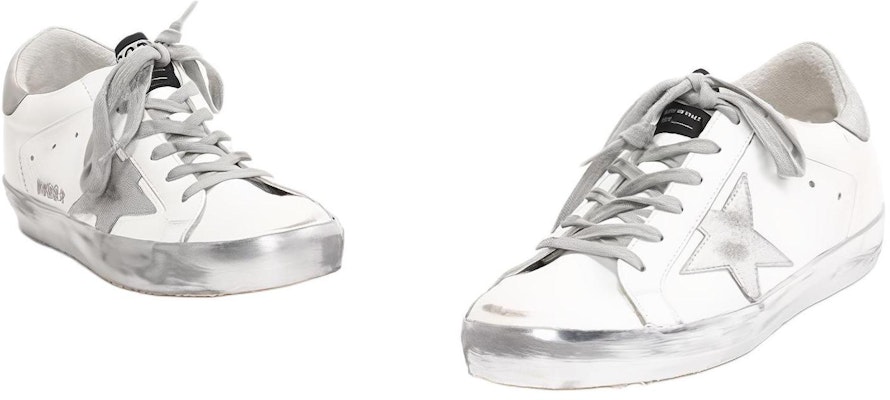 (W) 골든구스 슈퍼스타 '그레이 실버 스타 테일' 빈티지 스니커즈 GCOWS590.E36 Purchase (W) 골든구스 슈퍼스타 '그레이 실버 스타 테일' 빈티지 스니커즈 GCOWS590.E36