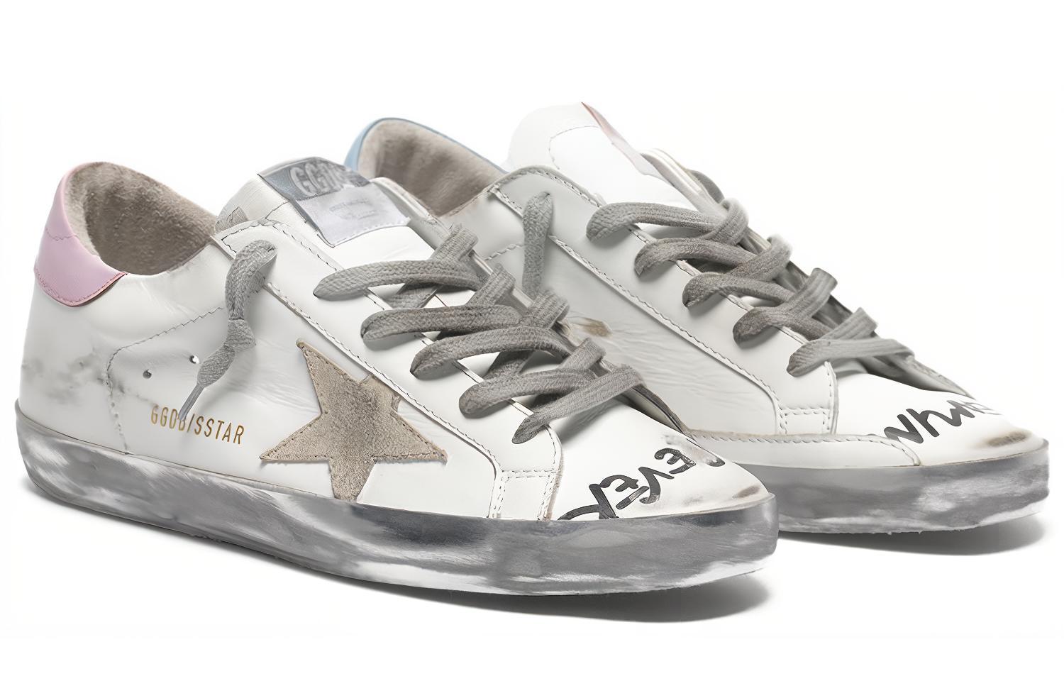 (W) Golden Goose Super-Star 'Grey Star with White and Powder Blue Distressed' 圖 2