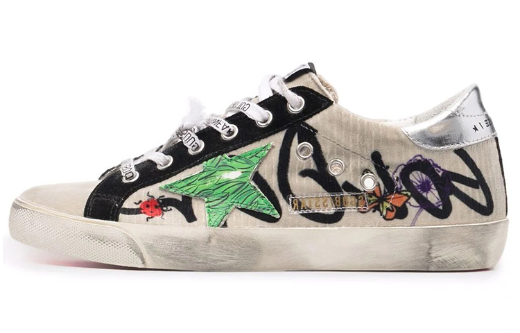 (W) Golden Goose Super-Star 'Grey White Fashion'