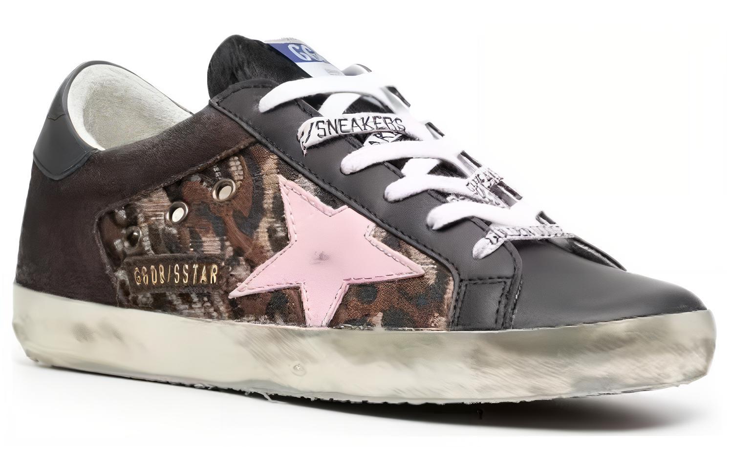 (W) Golden Goose Super-Star 'Leopard Black Distressed' 圖 2