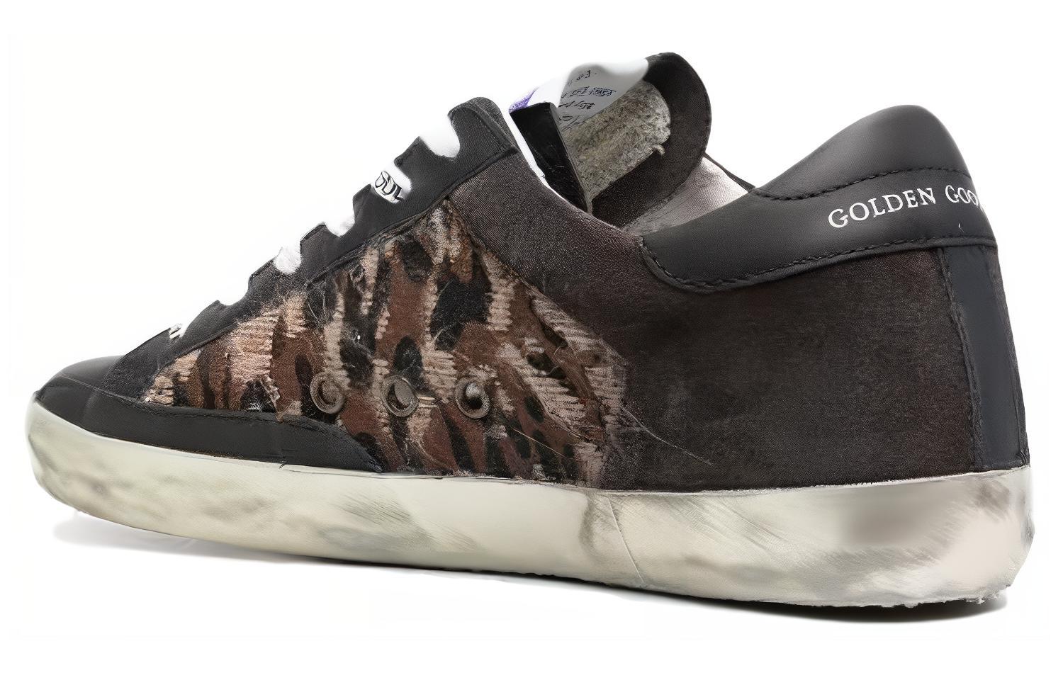 (W) Golden Goose Super-Star 'Leopard Black Distressed' 圖 3