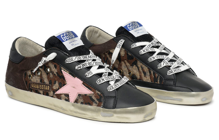 (W) Golden Goose Super-Star 'Leopard Black Distressed' 圖 4