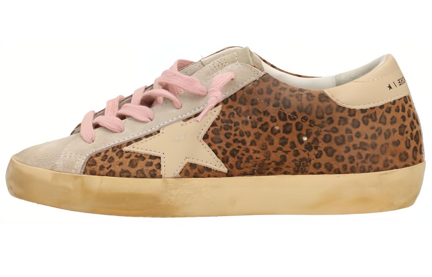 (W) Golden Goose Super-Star 'Leopard Print'