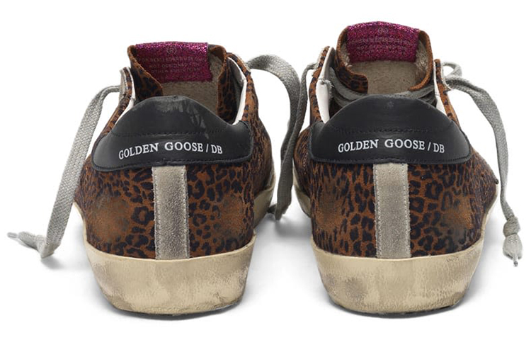 (W) Golden Goose Super-Star 'Leopard Print Distressed Black Tail' 圖 5