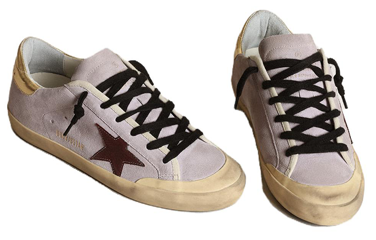 (W) Golden Goose Super-Star 'Light Purple Distressed Star' 圖 3