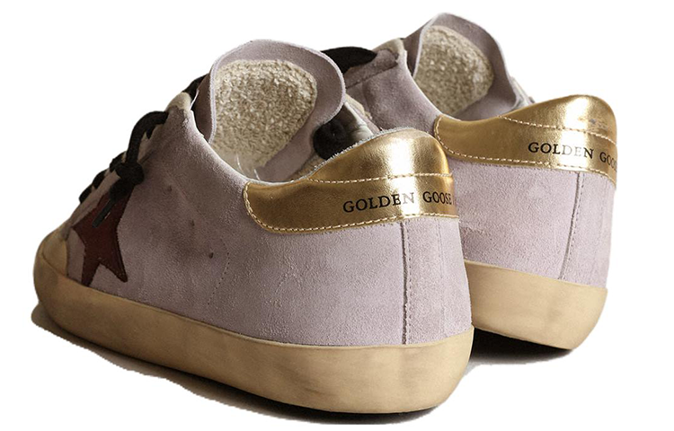 (W) Golden Goose Super-Star 'Light Purple Distressed Star' 圖 4