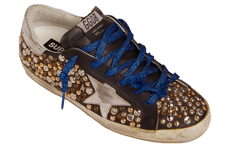 (W) Golden Goose Super-Star 'Metallic Brown Blue' 圖 3
