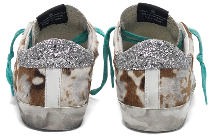(W) Golden Goose Super-Star 'Oxford Print Glitter Heel' 圖 4