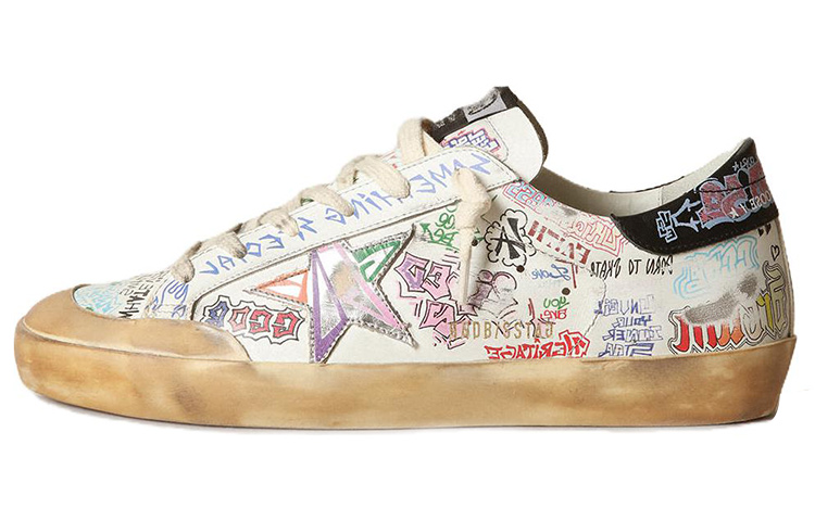 (W) Golden Goose Super-Star 'Penstar White'