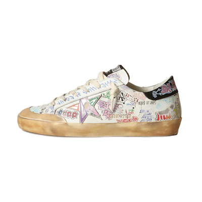 (W) Golden Goose Super-Star 'Penstar White'