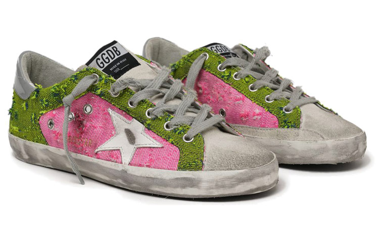 (W) Golden Goose Super-Star 'Pink Green' 圖 3