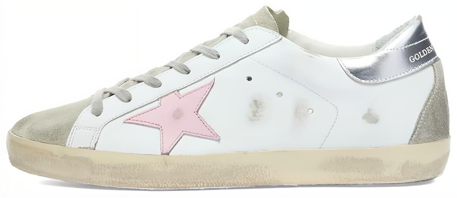 (Women) Golden Goose Super-Star 'Pink White Distressed' GWF00102.F002435.81482 Buy (Women) Golden Goose Super-Star 'Pink White Distressed' GWF00102.F002435.81482