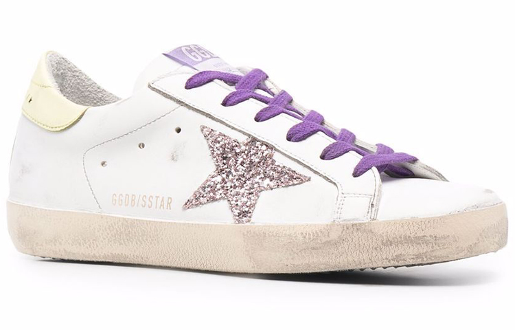 (W) Golden Goose Super-Star 'Purple White Distressed' 圖 3