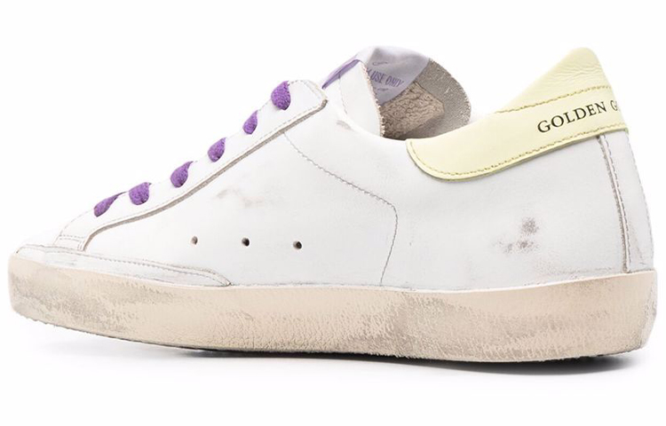 (W) Golden Goose Super-Star 'Purple White Distressed' 圖 5