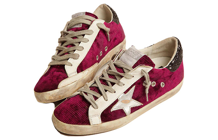 (W) Golden Goose Super-Star 'Raspberry Red' 圖 3