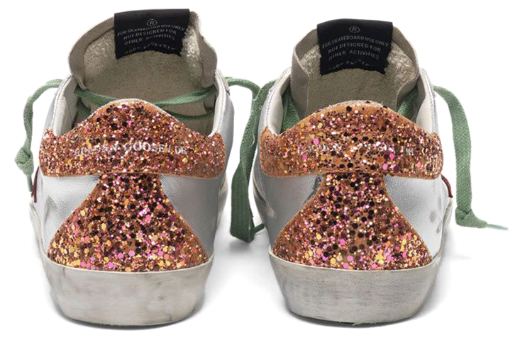 (W) Golden Goose Super-Star 'Red Star Silver Sequin Distressed' 圖 4
