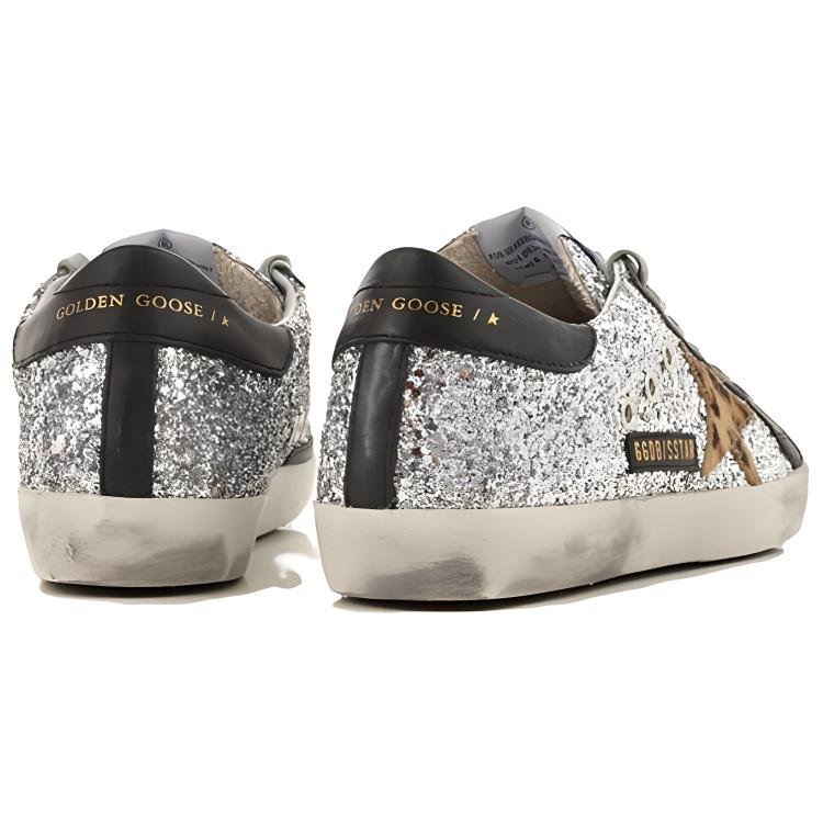 (W) Golden Goose Super-Star 'Sequin Black Tail Distressed' 圖 5