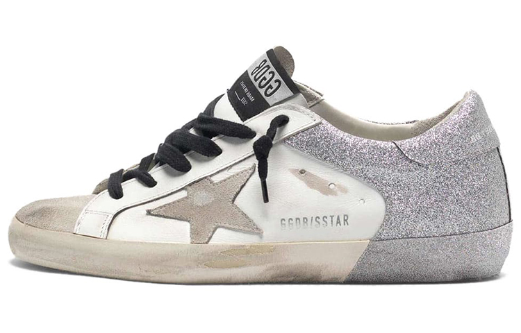 (W) Golden Goose Super-Star 'Sequin Fox Pattern'