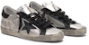 (W) Golden Goose Super-Star 'Bintang Hitam Perak Terpakai' GCOWS590.A8