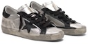 Lookbook (W) Golden Goose Super-Star 'Bintang Hitam Perak Terpakai' GCOWS590.A8