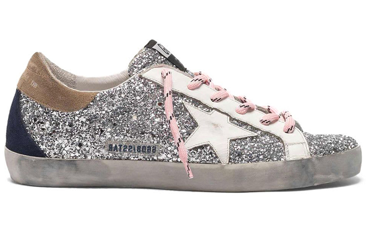 (W) Golden Goose Super-Star 'Silver Distressed' 圖 2