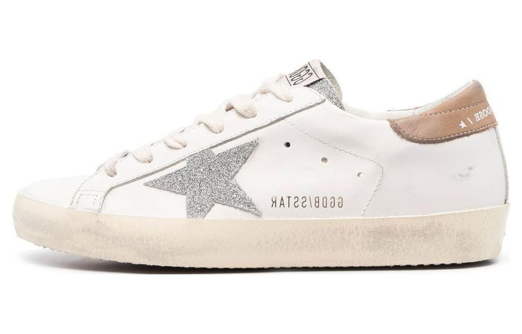 (W) Golden Goose Super-Star 'Silver White'