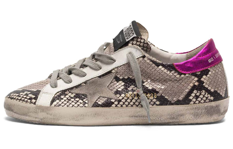 (W) Golden Goose Super-Star 'Snake Skin'