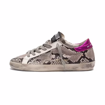 (W) Golden Goose Super-Star 'Snake Skin'