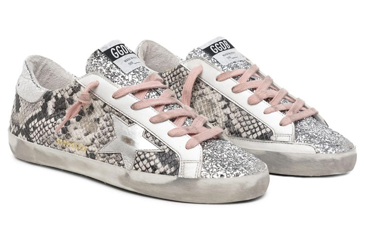 (W) Golden Goose Super-Star 'White Black Pink Snake' 圖 3