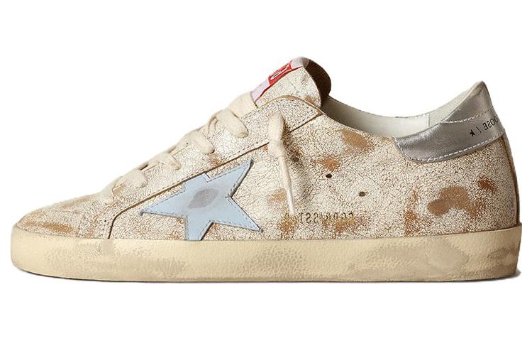 (W) Golden Goose Super-Star 'White Blue'