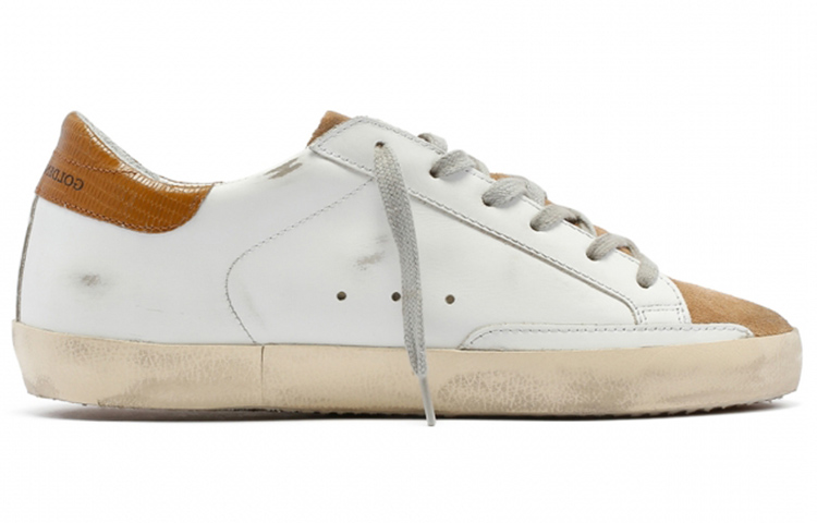 (W) Golden Goose Super-Star 'White Brown' 圖 2