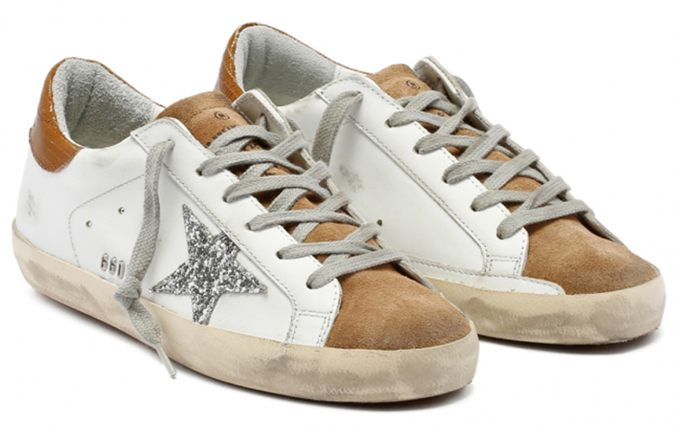 (W) Golden Goose Super-Star 'White Brown' 圖 3