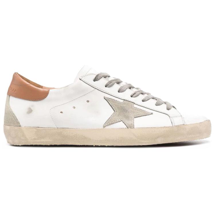 Lookbook (W) Golden Goose Super-Star 'Blanco Marrón Desgastado' GWF00102.F002182.10803